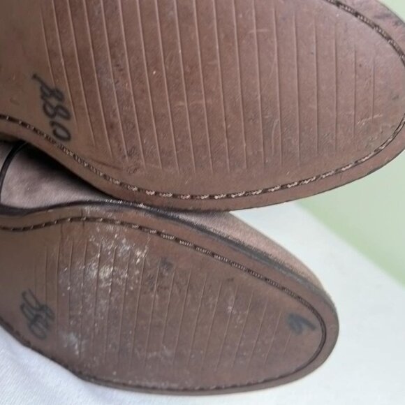 UGG Suede Partial Zip Riding Boot SZ6 Lagen Money Boho Chic Haute Hippie Boho C - Picture 13 of 16